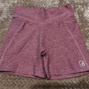 Bombshell Sportswear Straight Up Shorts rose blush color Medium